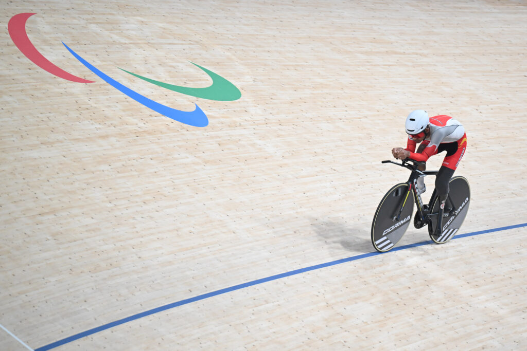 Latihan Tim Para Balap Sepeda Indonesia di Paralimpiade Paris 20