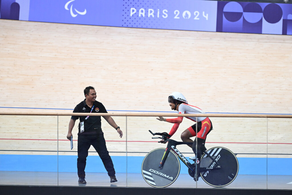 Pertandingan Nomor Track Para Balap Sepeda Indonesia di Paralimp