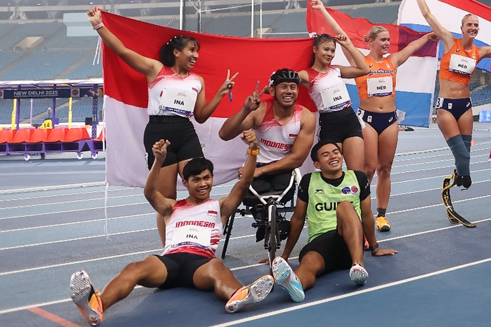 Indonesia Sukses Raih 4 Medali di Kejuaraan Dunia Para Atletik