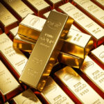 Gold,Bars,In,Bank,Vault.,Storage.,3d,Render