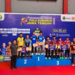 Kejuaraan Bulutangkis Piala Gubernur Jateng 2026 Sukses Digelar di Solo, Diikuti 802 Atlet dari 159 Klub Se-Indonesia