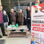 Polda Jateng Tegas! Barang Bukti Sabu Dimusnahkan Sesuai Penetapan Kejaksaan