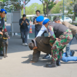Antisipasi Ancaman Teror dan Bom, Bandara Adi Soemarmo Gelar Simulasi Darurat